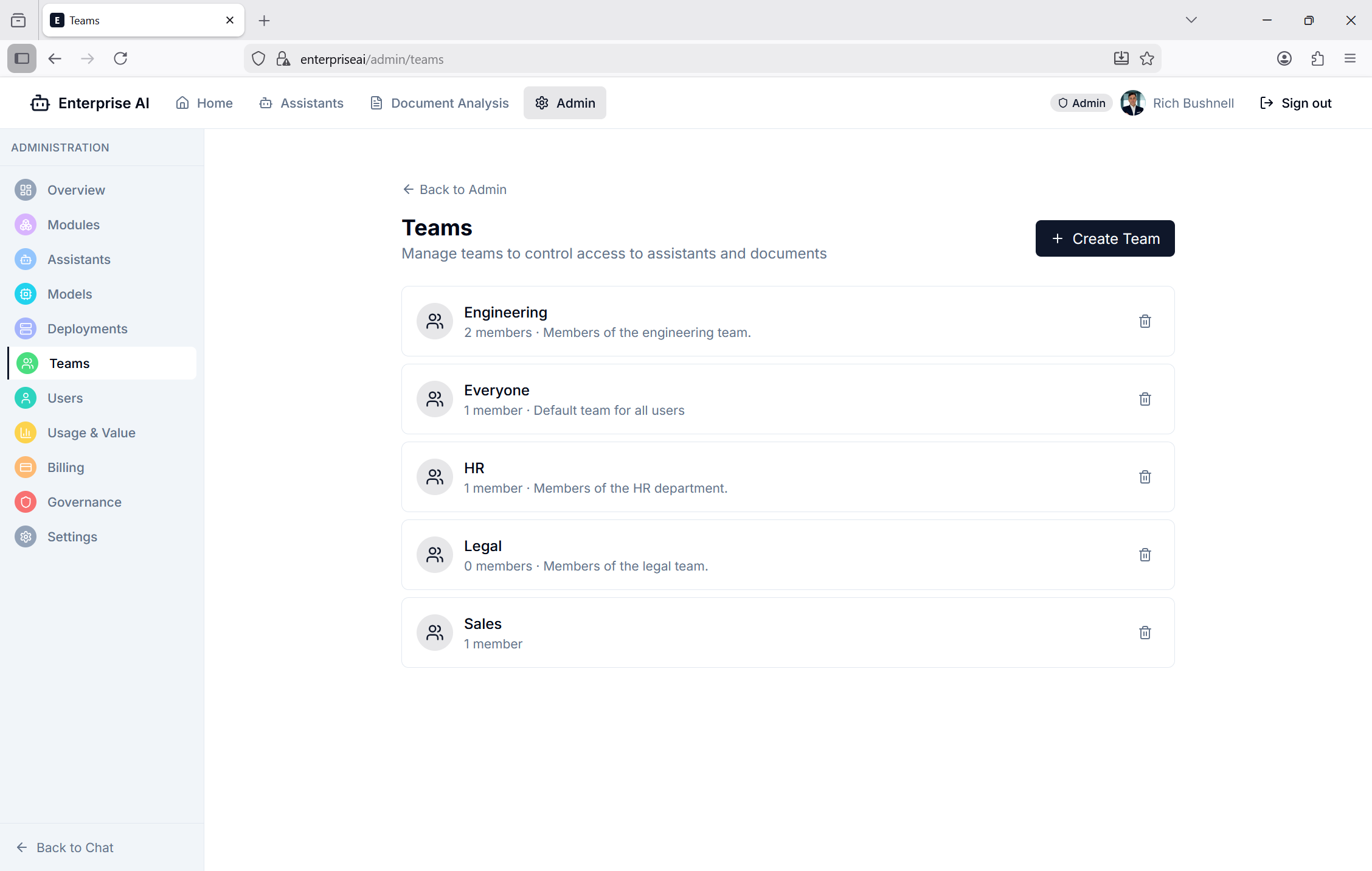 Team Separation screenshot